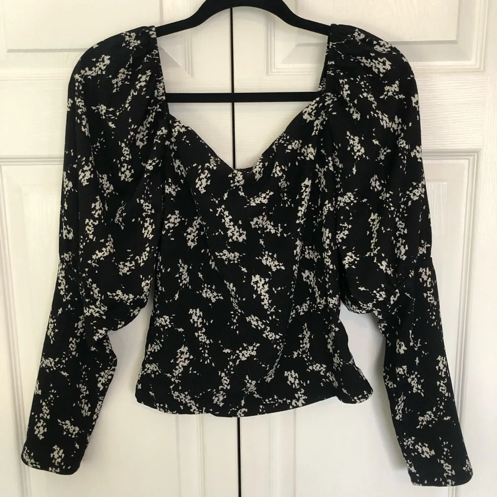 Anthropologie black motif